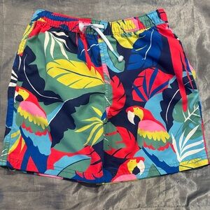 Mini Boden Parrot like new Swim Trunks